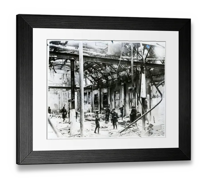 Framed Print : Dublin Post Office / Rebel Headquarters Framed Print : Dublin Post Office / Rebel Headquarters