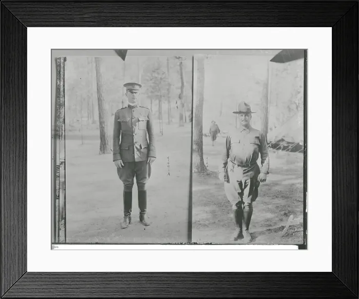 Framed Print : US Army Officer of 1916 Framed Print : US Army Officer of 1916