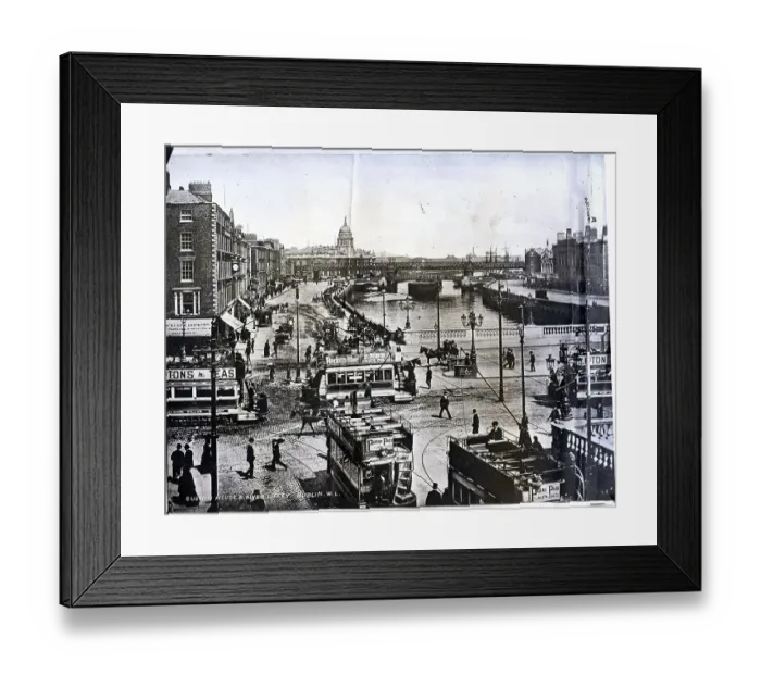 Framed Print : Custom House, River Where Brits Shelled Framed Print : Custom House, River Where Brits Shelled