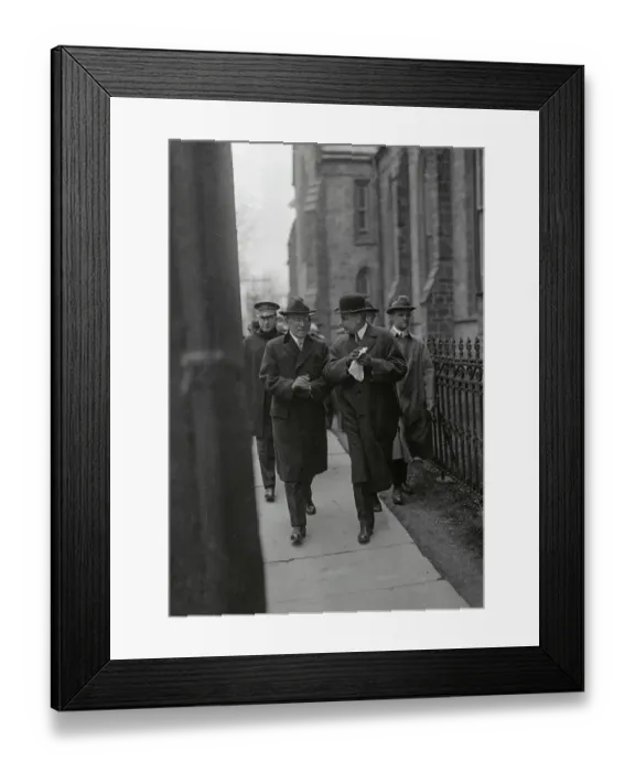 Framed Print : Mrs William M Wauters with President Wilson and Governor Fielder Framed Print : Mrs William M Wauters with President Wilson and Governor Fielder