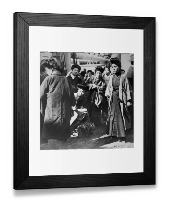 Framed Print : Picture Brides Framed Print : Picture Brides