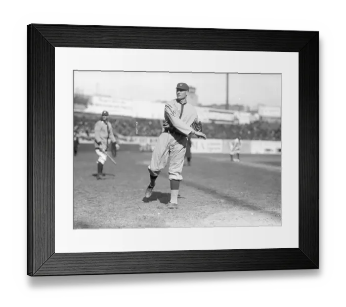 Framed Print : Walter Johnson Pitching for Washington Senators Framed Print : Walter Johnson Pitching for Washington Senators