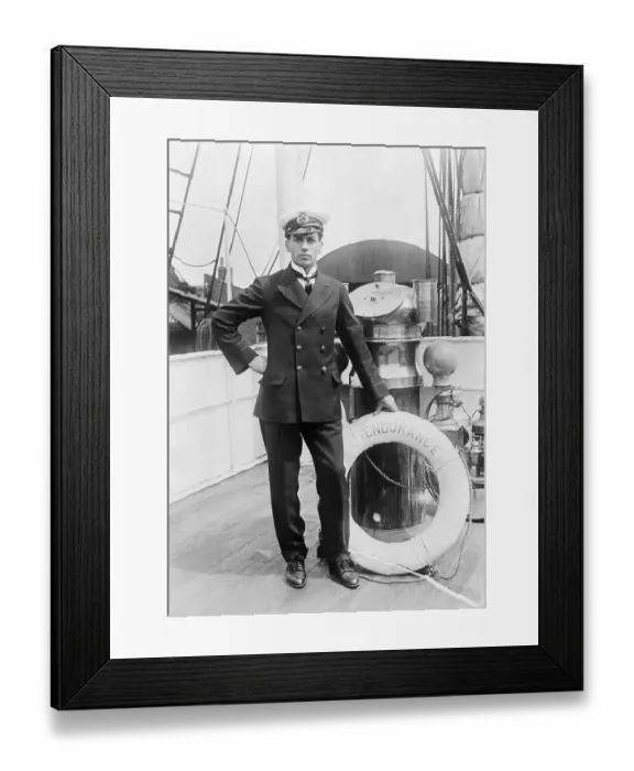 Framed Print : L. Rickinson of HMS Endurance Framed Print : L. Rickinson of HMS Endurance