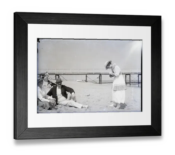 Framed Print : Society At Palm Beach Framed Print : Society At Palm Beach