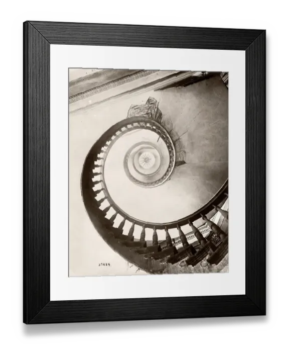 Framed Print : St. Louis Hotel's Winding Staircase Framed Print : St. Louis Hotel's Winding Staircase