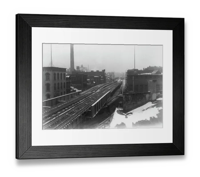 Framed Print : IRT Third Avenue Line Framed Print : IRT Third Avenue Line