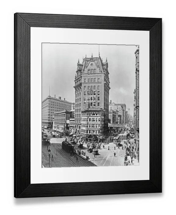 Framed Print : Geary Street, San Francisco Framed Print : Geary Street, San Francisco