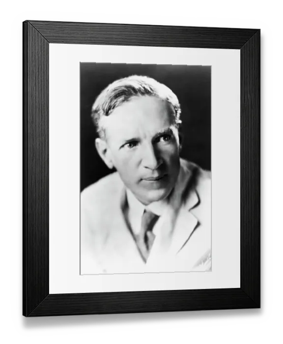 Framed Print : Upton Sinclair Framed Print : Upton Sinclair