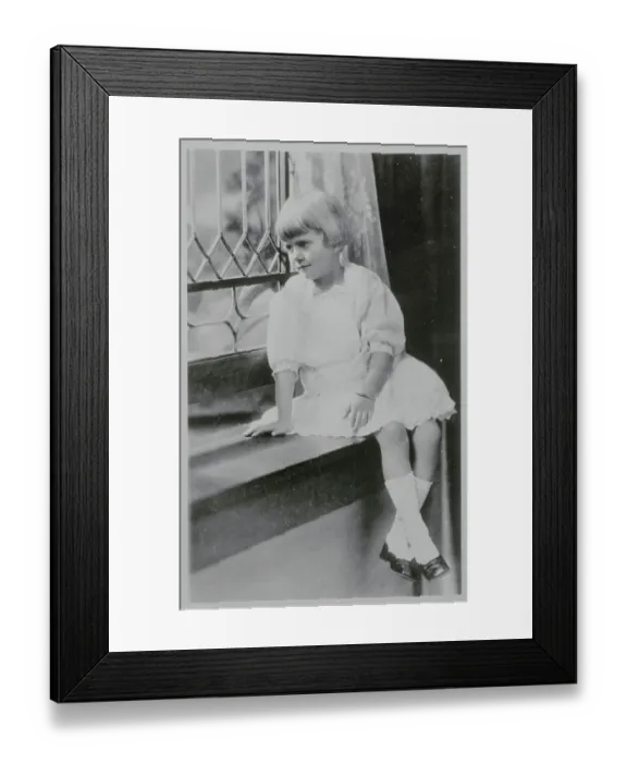 Framed Print : Young Jean Harlow in a Pensive Mood Framed Print : Young Jean Harlow in a Pensive Mood
