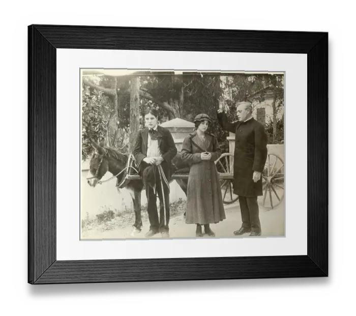 Framed Print : Movie Scene from The Innocent Lie