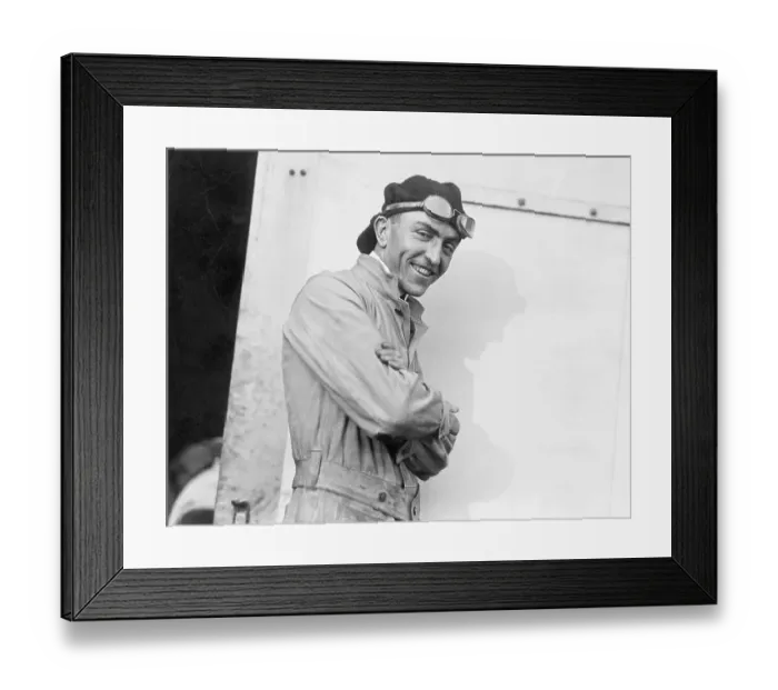 Framed Print : World War Flying Ace Eddie Rickenbacker Framed Print : World War Flying Ace Eddie Rickenbacker