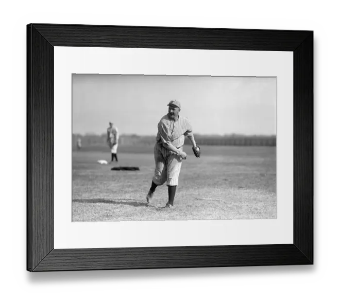 Framed Print : Christy Mathewson Pitching On Field Framed Print : Christy Mathewson Pitching On Field