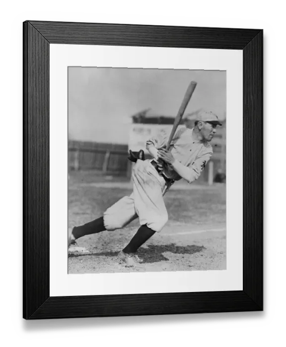Framed Print : Jim Thorpe Batting Baseball Framed Print : Jim Thorpe Batting Baseball