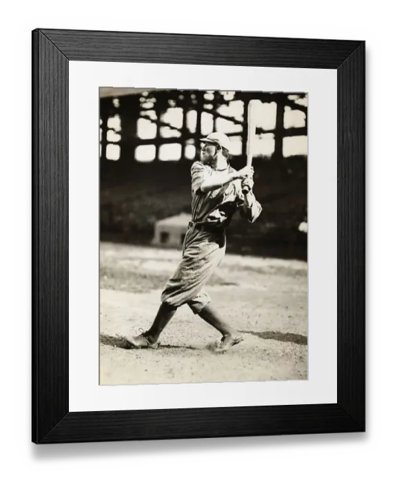 Framed Print : Jim Thorpe in Batting Action Framed Print : Jim Thorpe in Batting Action