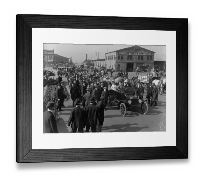 Framed Print : Suffrage Auto Parade, 1915 Framed Print : Suffrage Auto Parade, 1915