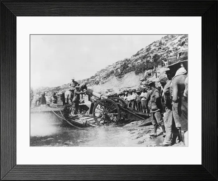 Framed Print : Australian Soldiers After Landing at Gallipoli Framed Print : Australian Soldiers After Landing at Gallipoli