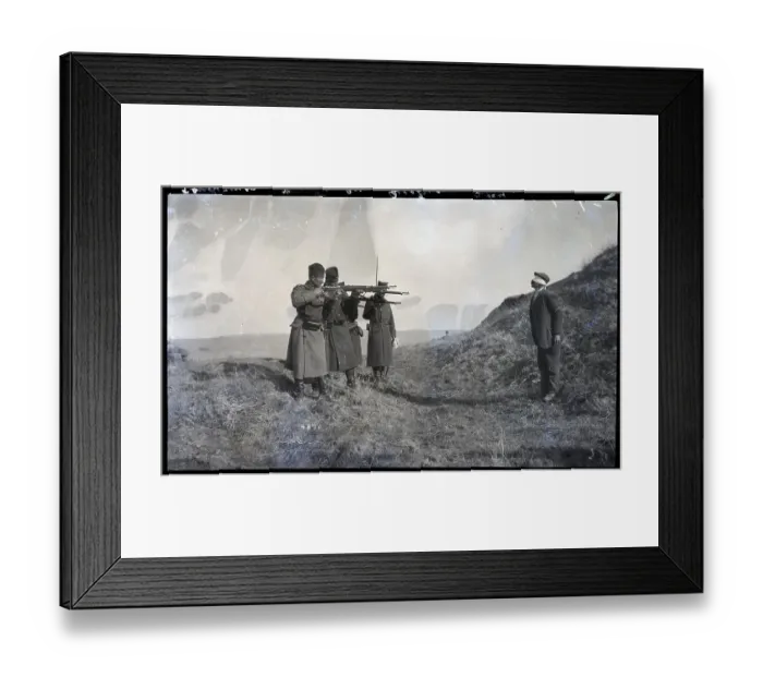 Framed Print : Execution Of Austrian Spy By Serbians Framed Print : Execution Of Austrian Spy By Serbians