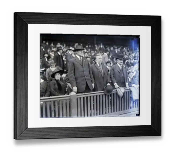 Framed Print : Baseball Executives At 1915 World Series Framed Print : Baseball Executives At 1915 World Series