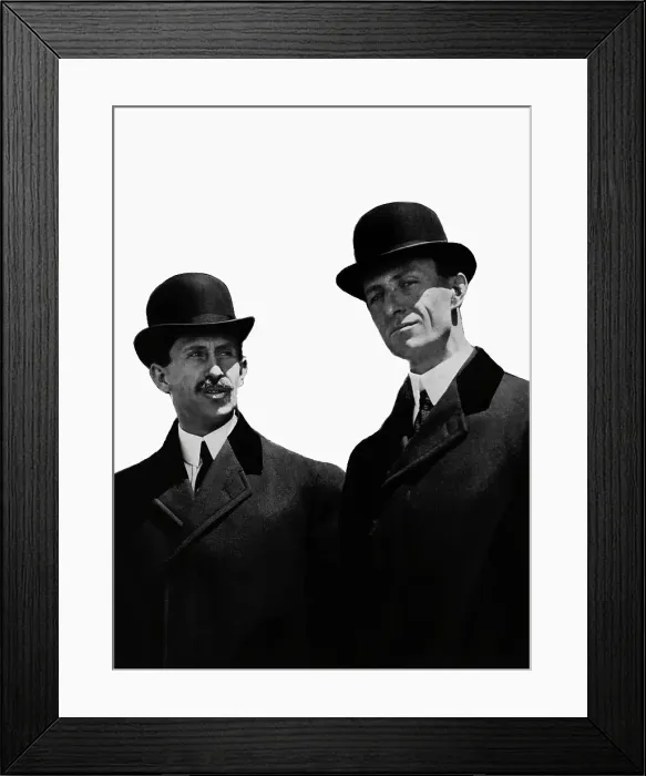 Framed Print : Orville and Wilbur Wright Framed Print : Orville and Wilbur Wright