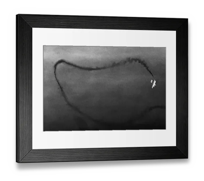 Framed Print : Art Smith's Plane in Remarkable Flight Framed Print : Art Smith's Plane in Remarkable Flight