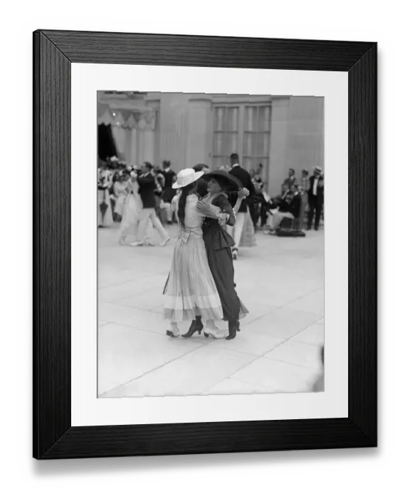 Framed Print : Garden Fete at the Marble House Framed Print : Garden Fete at the Marble House