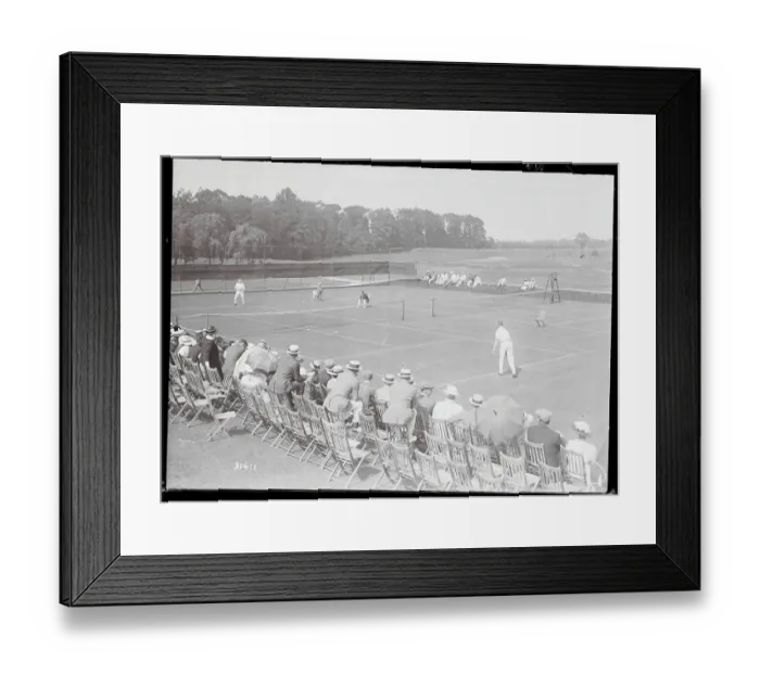 Framed Print : Karl Behr and William Clothier Playing Tennis Framed Print : Karl Behr and William Clothier Playing Tennis
