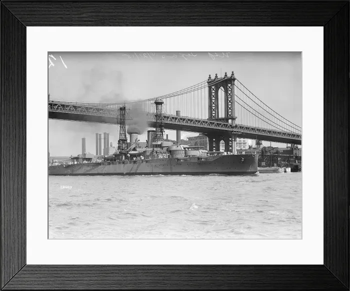 Framed Print : Large Ship During Christening Framed Print : Large Ship During Christening