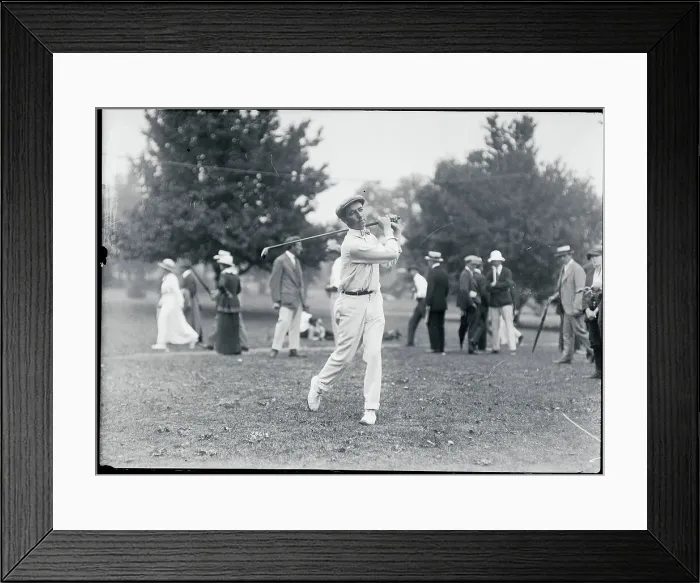 Framed Print : Golfer Walter C. Hagen