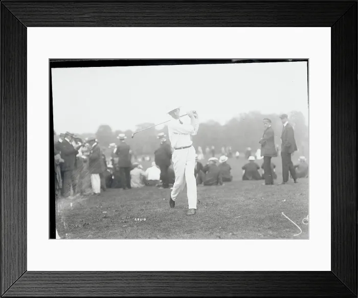 Framed Print : Walter Hagan in Golfing Action Framed Print : Walter Hagan in Golfing Action