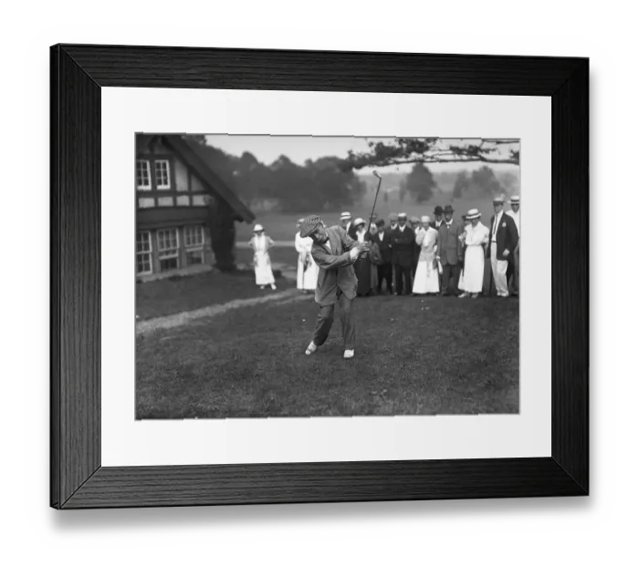 Framed Print : Ben Sayers In Post-Golf Swing Position Framed Print : Ben Sayers In Post-Golf Swing Position