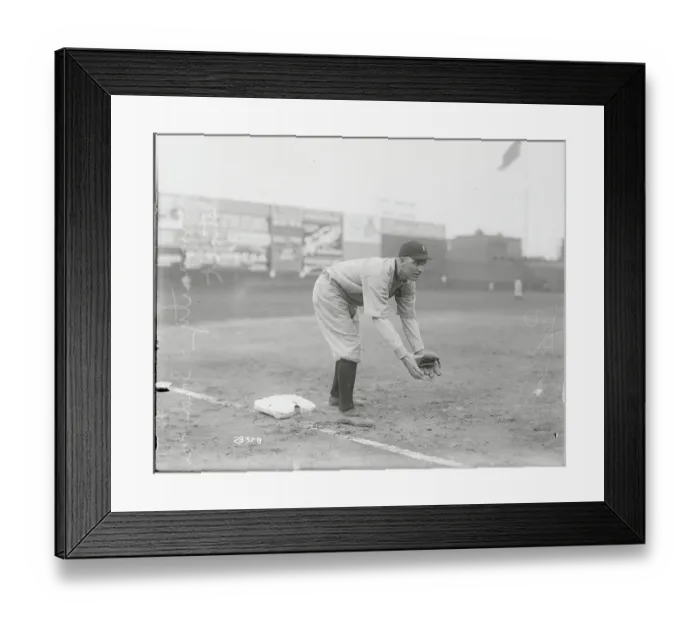 Framed Print : George Moriarity Playing Third Base Framed Print : George Moriarity Playing Third Base