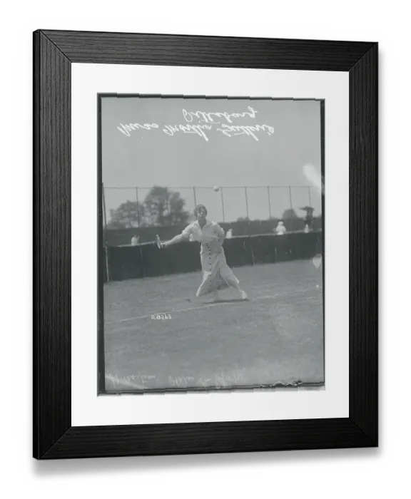 Framed Print : Martha Guthrie Playing Tennis Framed Print : Martha Guthrie Playing Tennis