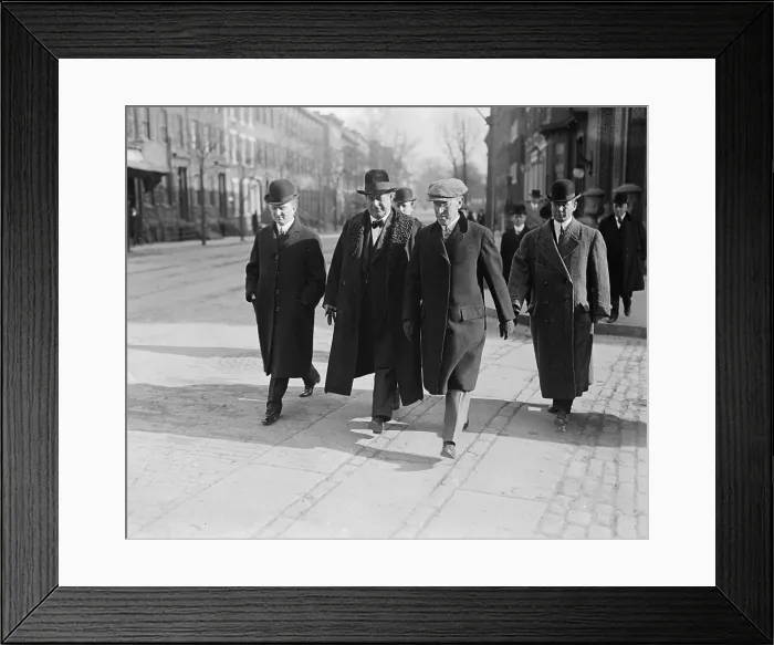 Framed Print : William Bryan and Woodrow Wilson Strolling Together Framed Print : William Bryan and Woodrow Wilson Strolling Together