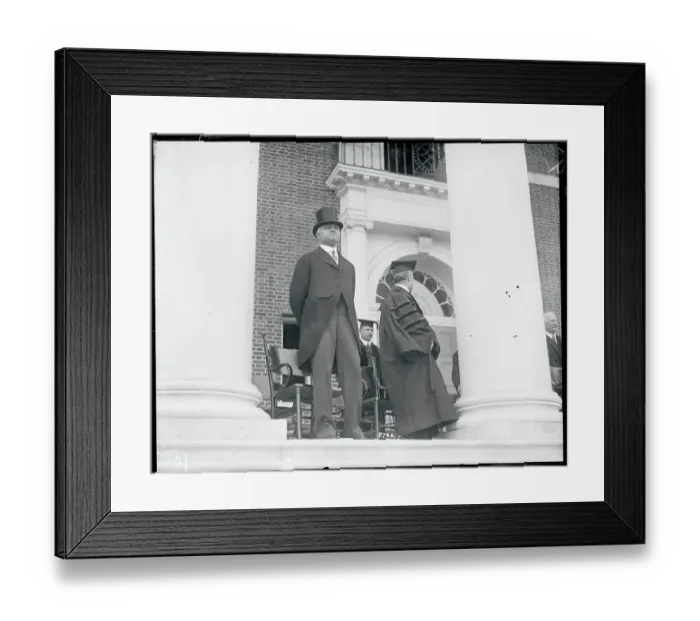 Framed Print : George W. Goethals at Dedication Ceremony Framed Print : George W. Goethals at Dedication Ceremony
