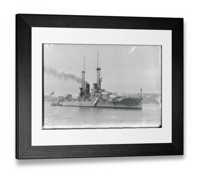 Framed Print : U.S.S.Texas Framed Print : U.S.S.Texas
