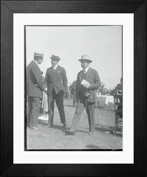 Framed Print : Allen Pinkerton and August Belmont Shaking Hands Framed Print : Allen Pinkerton and August Belmont Shaking Hands