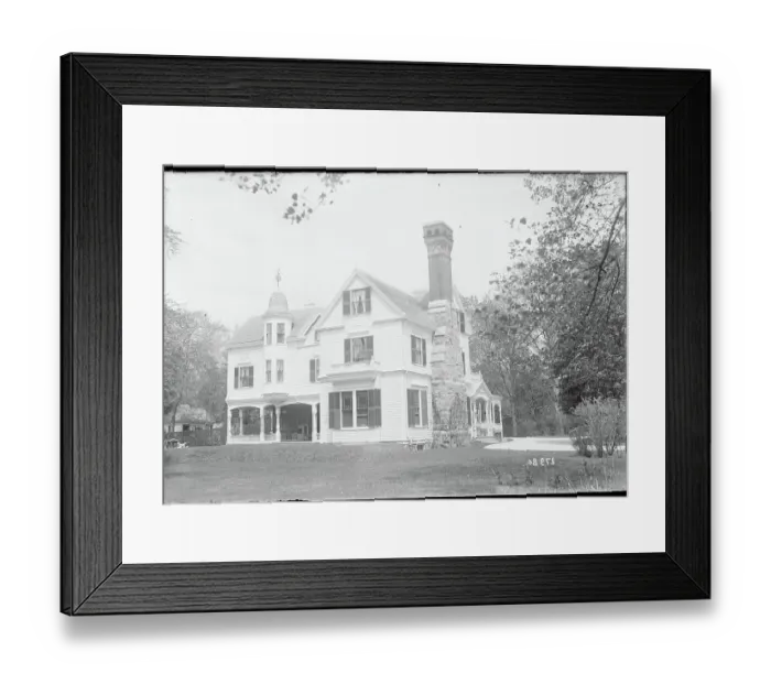 Framed Print : Warren House in Newport