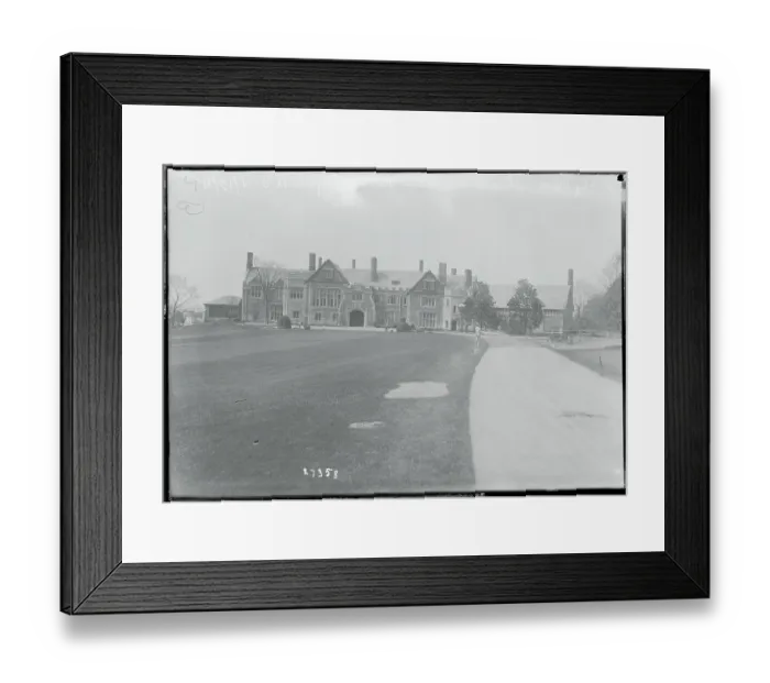 Framed Print : Bonny Crest Mansion Framed Print : Bonny Crest Mansion