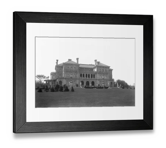 Framed Print : The Breakers Mansion
