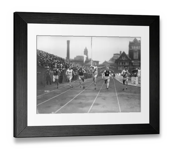 Framed Print : Track Runners in Action Framed Print : Track Runners in Action