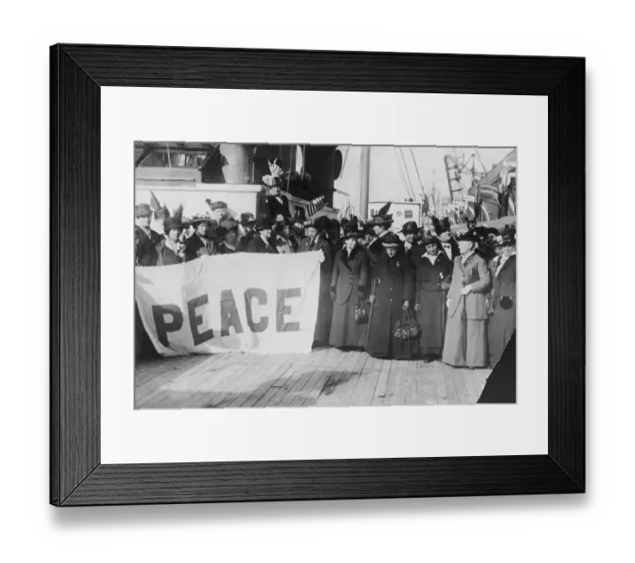 Framed Print : Peace Congress At The Hague Framed Print : Peace Congress At The Hague