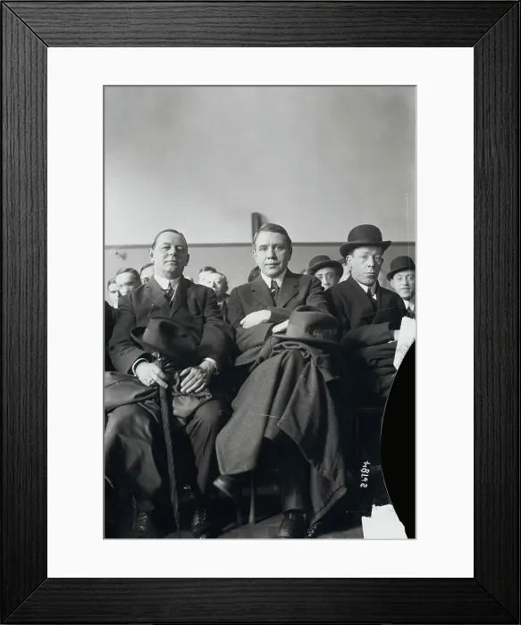 Framed Print : Defendant Harry K. Thaw in Court Framed Print : Defendant Harry K. Thaw in Court