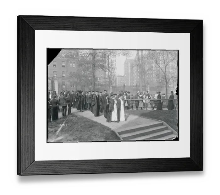 Framed Print : Procession of Faculty Framed Print : Procession of Faculty