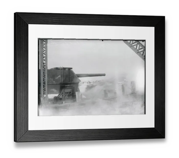 Framed Print : Firing of a Gun Framed Print : Firing of a Gun