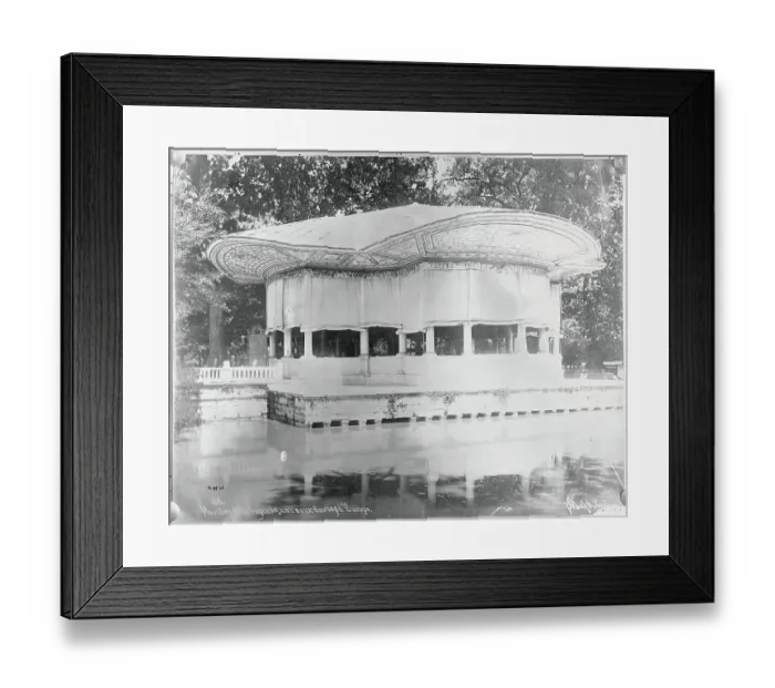 Framed Print : Pavillion of the Cascade Framed Print : Pavillion of the Cascade