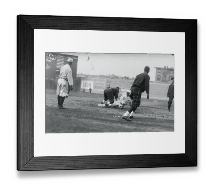 Framed Print : Baseball Action Framed Print : Baseball Action