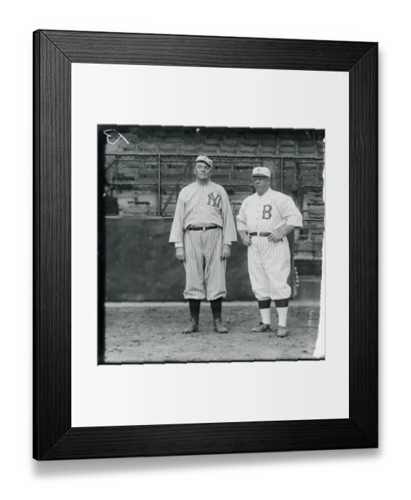 Framed Print : Yankee Teammates