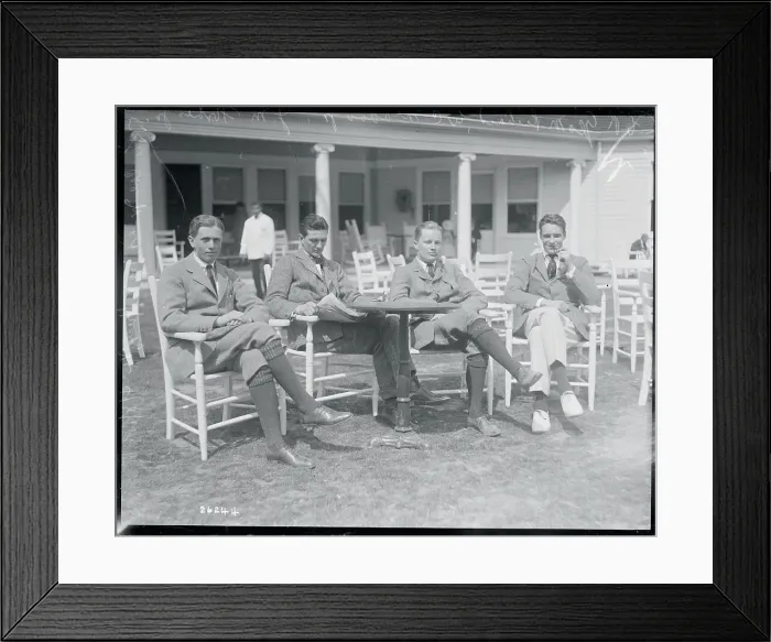 Framed Print : Men Congregated Together Framed Print : Men Congregated Together