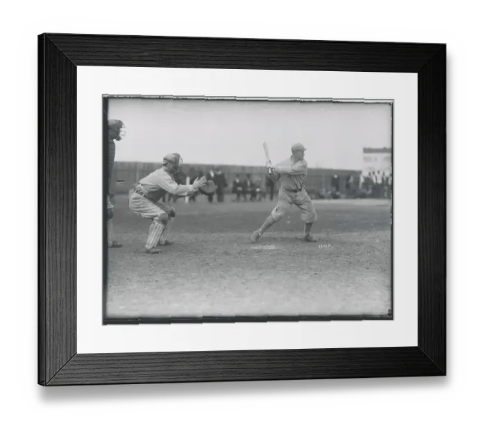 Framed Print : Jack Murray in Batting Position Framed Print : Jack Murray in Batting Position
