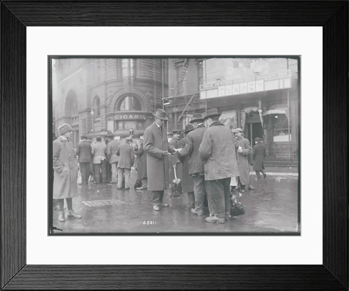 Framed Print : Snow Workers Being Payed Framed Print : Snow Workers Being Payed